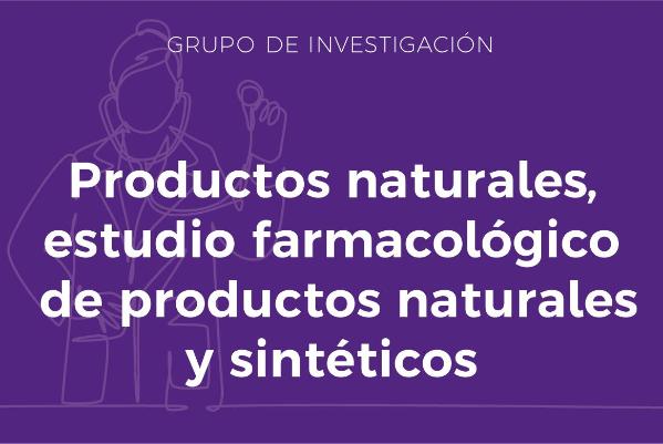 Foto de Estudio farmacológico de productos naturales y sintéticos